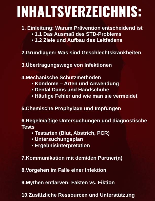 Sicherer Sex: Wie man sich vor Geschlechtskrankheiten schützt